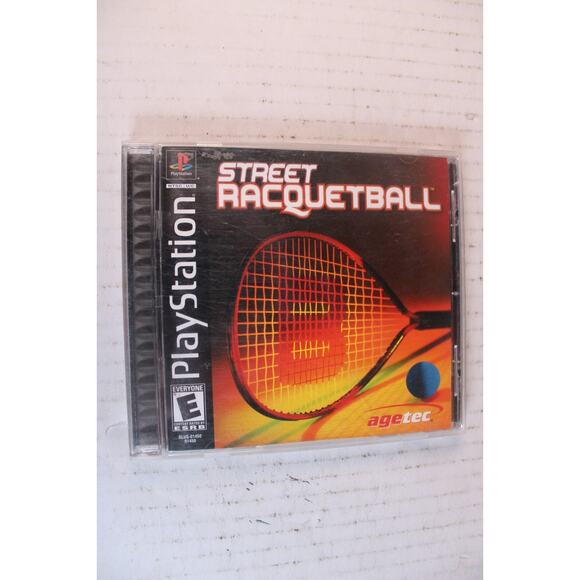 Street Racquetball (Sony PlayStation 1, 2002, PS1) Authentic, Complete, tested - Picture 1 of 9